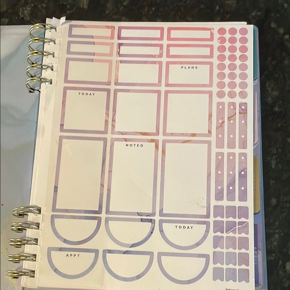 Happy Planner 2025 Weekly Planner - Picture 4 of 4